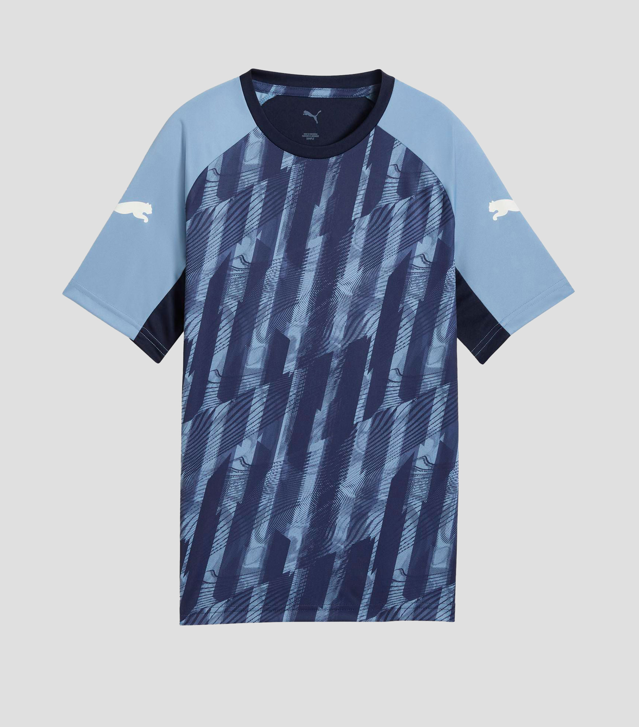 Playera cuello redondo manga corta Individual Liga estampada Niño